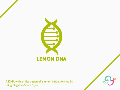 Lemon DNA Logo blood brand design brand designer descendants dna fruit genetic juice laboratory lemon lemonade lime logo design logo designer logo for sale logo idea logo inspiration logomark logotype zzoe iggi