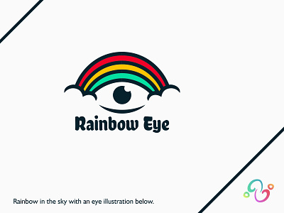 Rainbow Eye Logo