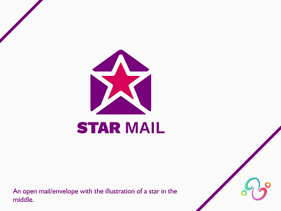 Star Mail Logo app brand design brand designer email envelope galaxy logo design logo designer logo for sale logo idea logo inspiration logomark logotype mail multiverse postcard space star universe zzoe iggi