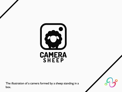 Camera Sheep Logo animal brand design brand designer camera farm fleece lens logo logo design logo designer logo idea logo inspiration logomark logotype photo photographer photography sheep wool zzoe iggi