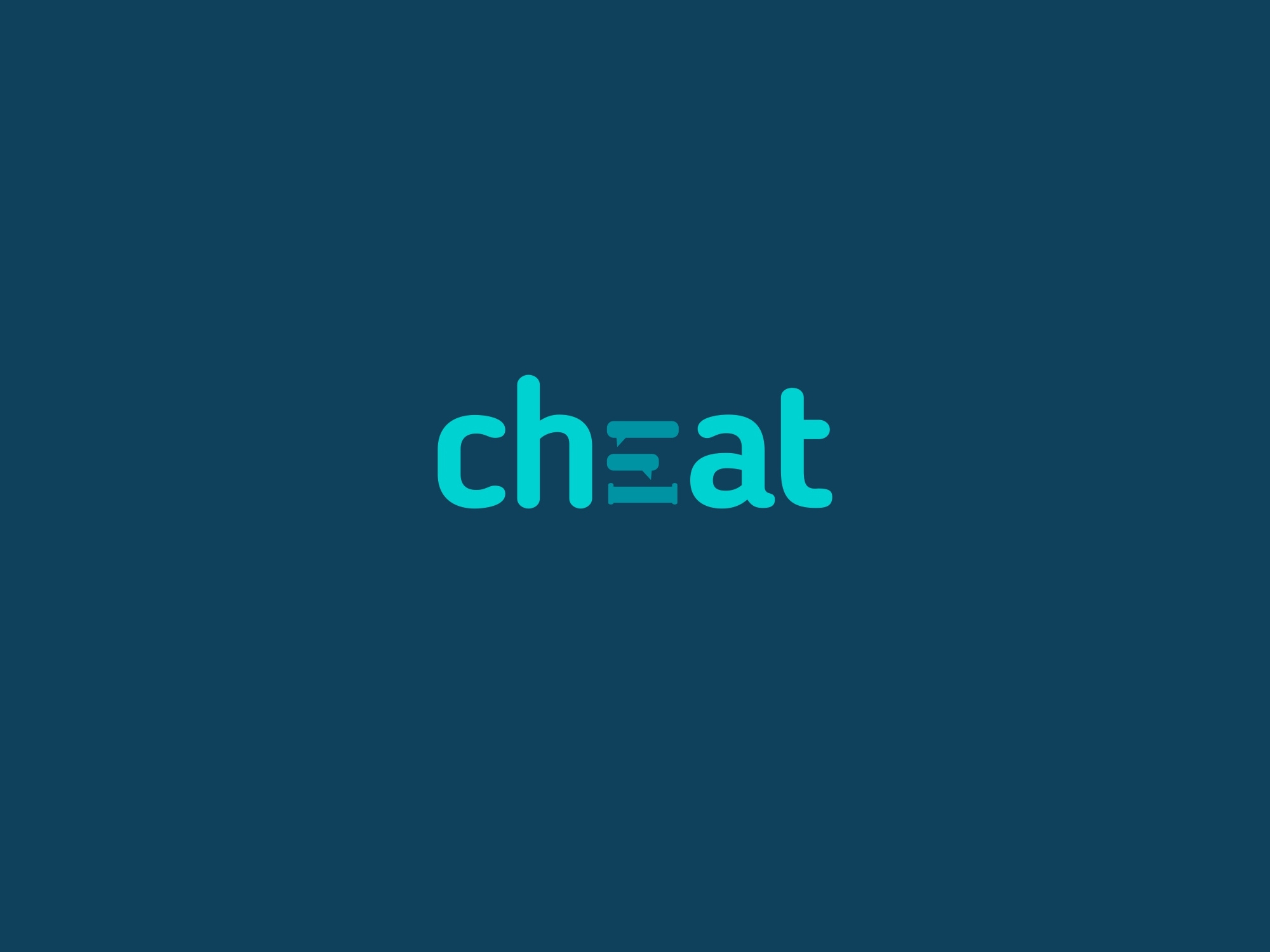 CheatChat Logo by Zzoe Iggi on Dribbble