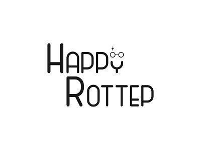 Happy Rottep brand identity brand mark corporate identity design freelancer eyeglasses film graphic design happy harry harry potter holywood lightning logo brand logo corporate logo design logo identity logo type movie voldemort wizard