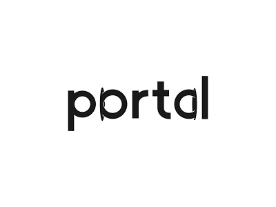 Portal Logo black hole brand identity brand mark corporate identity design freelancer future graphic design hole instant logo brand logo design logo identity logo mark logotype portal switch technology teleportation transportation white hole