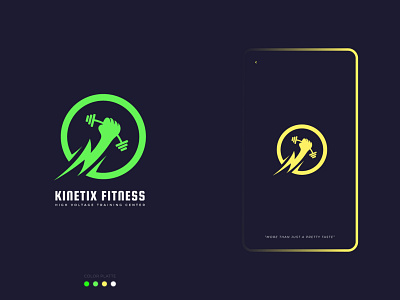 Fitness Logo Design By Rimon Hasan On Dribbble