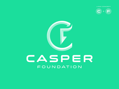 Casper Foundation - CF Letter Logo