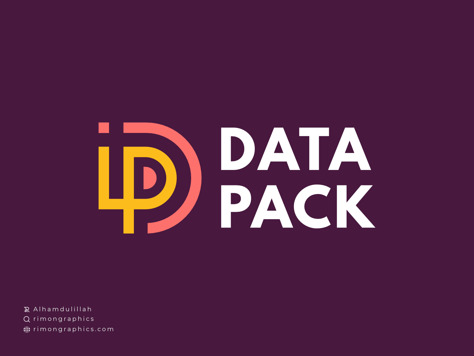 DataPack Logo by Rimon Hasan on Dribbble