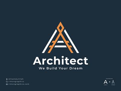 Architect - Letter A Logo