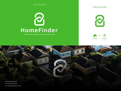 Home Finder Logo - 2nd Concepts