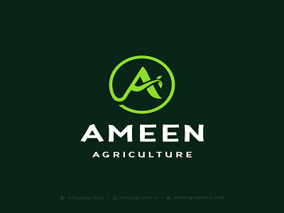 Agriculture - Letter A Logo