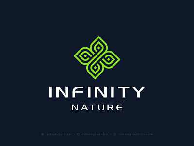 Infinity Nature Logo award best dribbble shots book 13 brand designer brand refresh green logo infinity identity infinity logo emoji infinity nature logo leaf icon leaf infinity logo logo lounge logo redesign minimalism n infinity logo nature branding nature logo 99designs naturfinity logo popular dribbble shots rimongraphics