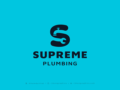 Letter S - Plumbing Logo brand guidelines brand identity handyman illustration latest trend letter plumbing logo letter s logo blue letter s plumbing logo plumber branding plumber company plumber service app plumbing logo 99designs plumbing logos for sale plumbing work logo rimongraphics s logo s plumbing logo vintage plumbing logo wrench