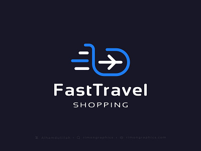 FastTravel Shopping Logo 3d shopping logo best dribbble shots colorful logo fast food logo design fast travel logo fast travel logo 99designs fasttravel shopping logo gmail redesign logo redesign rimongraphics shopping cart shopping logo 99designs shopping trolley logo tourism logo travel agency logo travel shopping logo turbo fast logo ui visual identity design