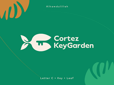 Cortez KeyGarden - Abstract Logo