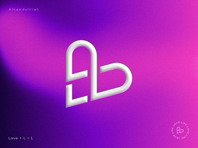 LoveLink - LL Letter Logo | 3d Logo 36daysoftype 3d logo 3d logo maker abstract logo best dribbble shots brand identity colorful logo datingapp flat logo heart logo linklogo ll logo lovelogo monogram logo 99designs monogram m logo online dating logo professional logo social network logo trending versatile logo