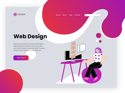 Web Design Website art character design illustration inspiration minimalart ui web design web site design