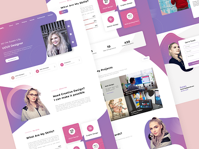 Susan - Portfolio Landing Page