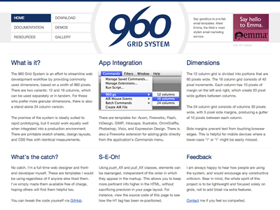960.gs Redux 960 grid redesign