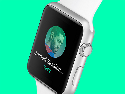 Peeq Notification app design apple watch athletes product design sports ui wearable