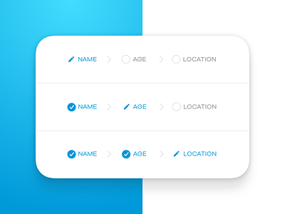 Progress Indicator mobile app on boarding progress indicator sign up ui ux