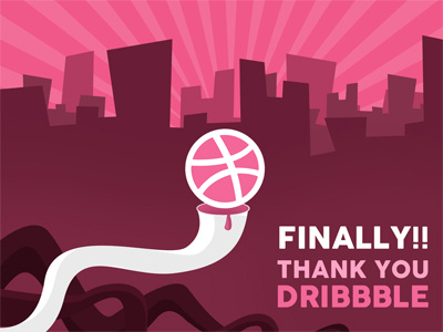 Thank you Dribbble
