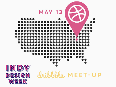 Dribbble Meetup Indianapolis, IN animation branding design icon illustration indiana indianapolis meet up meet up meetup meetups midwest typography ui ui design ui ux ux ux web web design