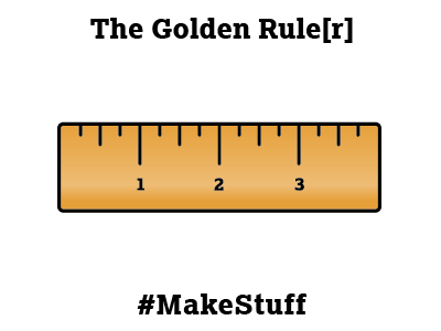 The Golden Ruler daily icon dennis gable the golden rule