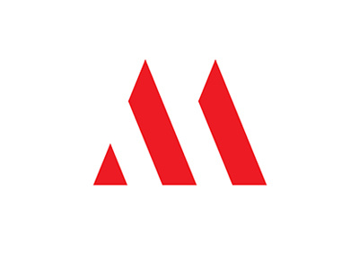 METPROM line logo m metal metprom factories red steel