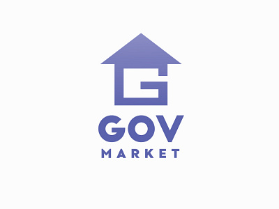 gov market branding design flat generic graphic logo minimal typography vector web