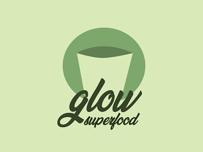 Glowsuperfood2 branding design illustration logo typography vector