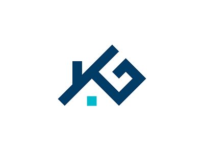 K + G Home 2017 home house k letter k logo mark