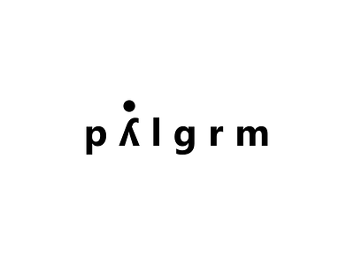 Pilgrim 2018 black brand combination logo people pilgrim stick