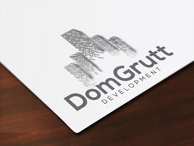 DomGrutt Development branding clean logo creativity design flat identity illustration illustrator logo minimal minimalist typography vector