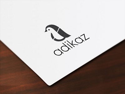 ADIKAZ adikaz branding design flat identity illustration illustrator logo minimal minimalist vector