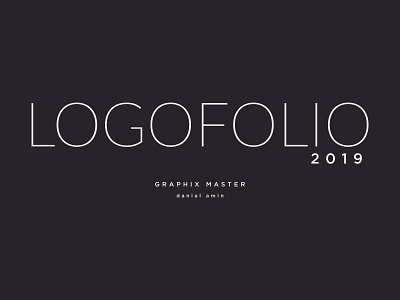 Logofolio 2019 branding design fiverr fiverrgigs flat identity illustration illustrator logo minimal minimalist typography vector