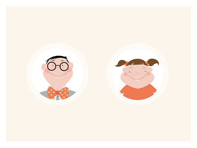 Avatars_1 avatars fun illustration vector