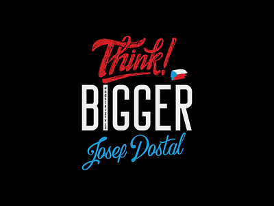 Think bigger - typography design