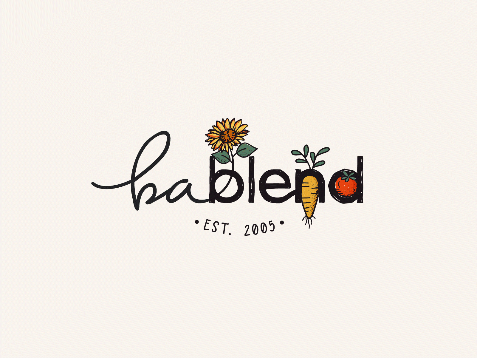 Bablend logo animation