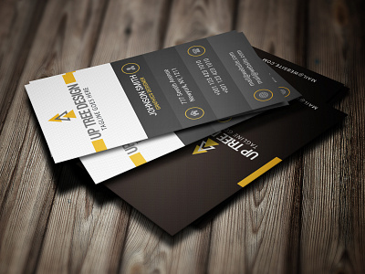 Corporate Business Card adobe illustrator adobephotoshop app business card businesscard design flyer illustration ux web