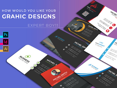 Graphics Design adobe illustrator adobe indesign adobephotoshop app business card design businesscard design flyer logo