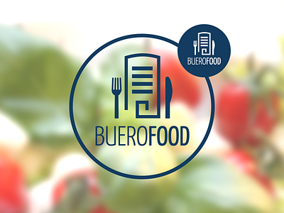 Buerofood Logo food logo