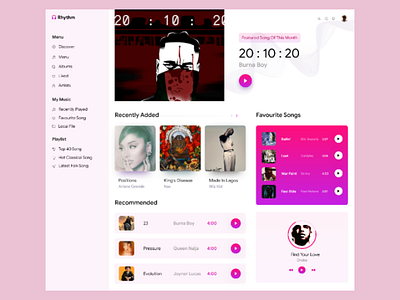 Music Web App