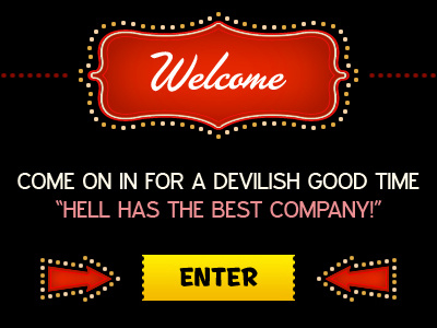 Style Guide - Devilles Pad black design retro theme title typography vegas vintage web webdesign website