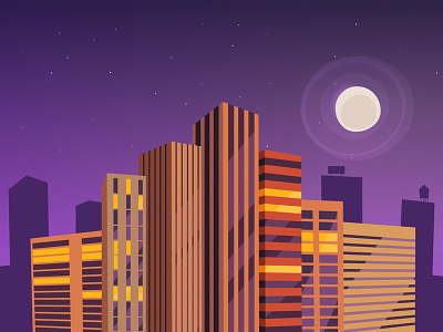 Grow Your Business 2d animation buildings cityscape illustration vector