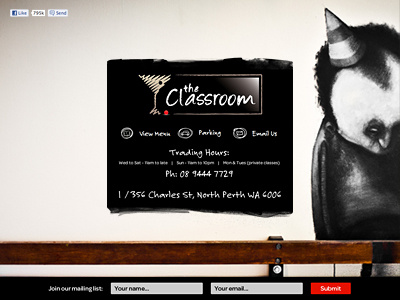 The Classroom - Snapshot #01 hero masthead website