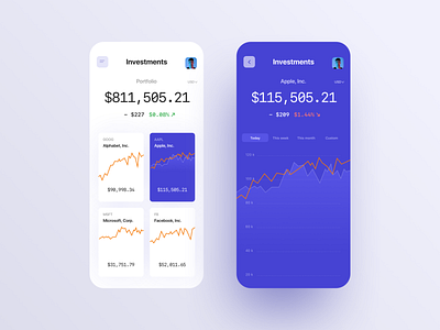 Financial App UI