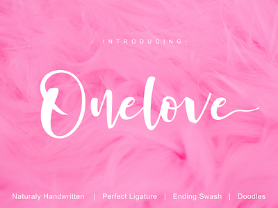 Onelove -Natural Handwritten Font-