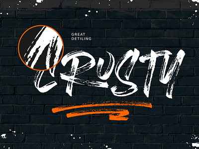 Brushlie - urban typeface -