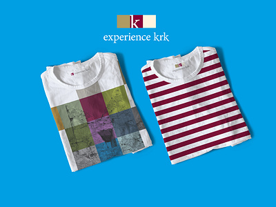 Experience Krk - branded t-shirt brand design tshirt