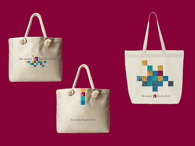 Experience Krk - branded beach bags brand design
