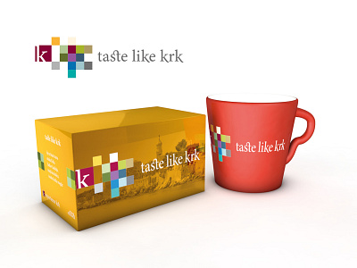 Experience Krk - branded mug and tea